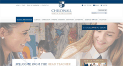 Desktop Screenshot of childwallssa.org